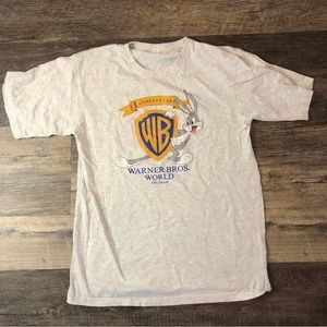 Warner brothers anniversary Looney Tunes White T-Shirt